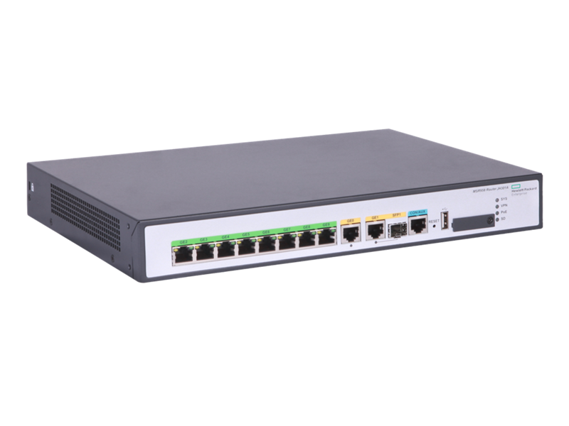 HPE Networking Comware MSR958 PoE router