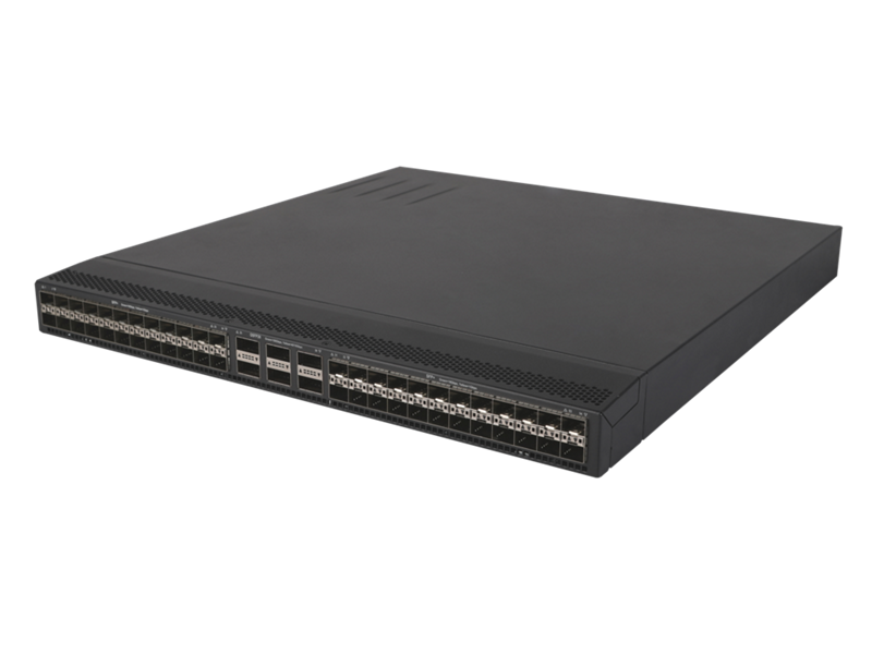HPE Networking Comware 5980 series data center switch, front view
