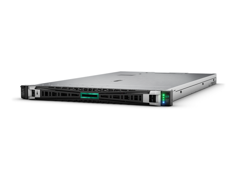 HPE ProLiant DL360 Gen11 1U rack server, front angle view