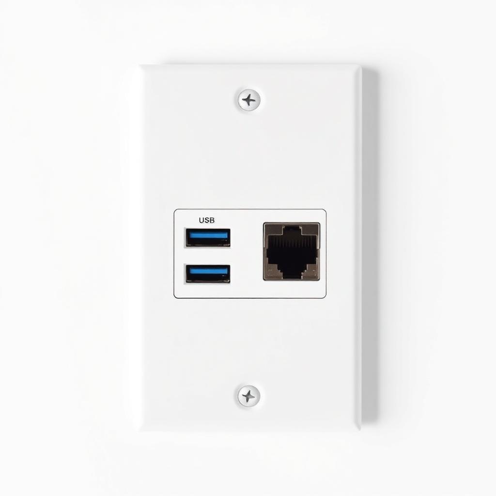 Unified hospitality wall-plate access point