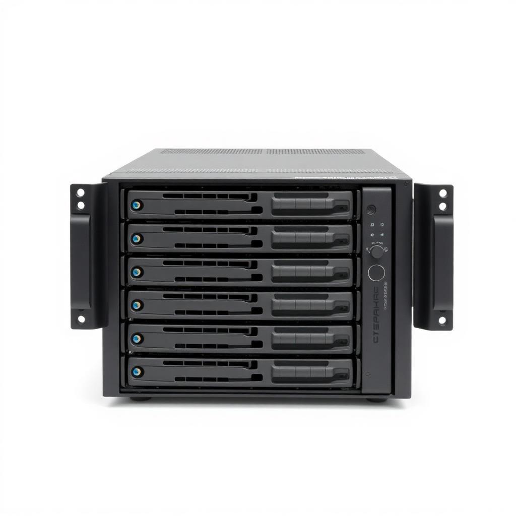 Rack-mount enterprise server, front view